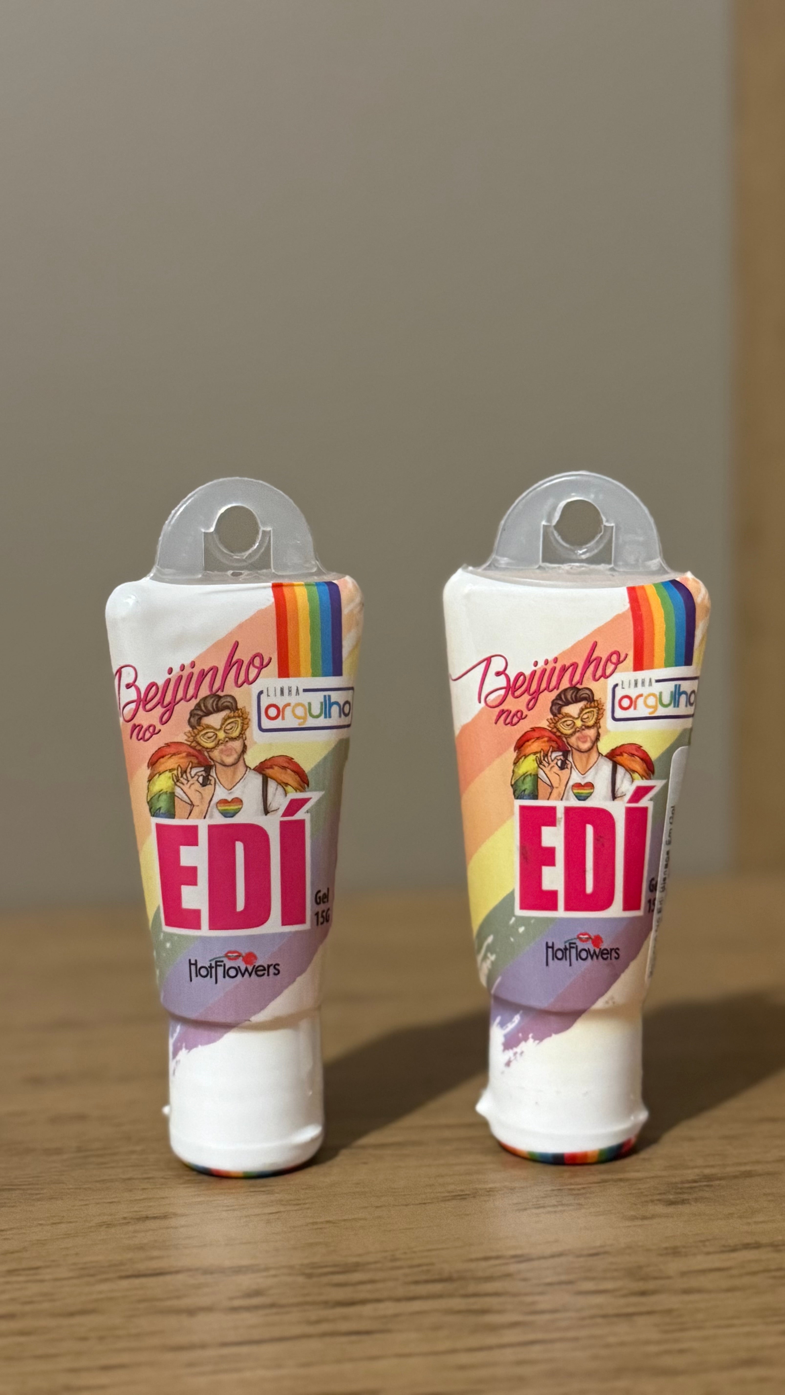 Lubrificante Beijinho no Edi