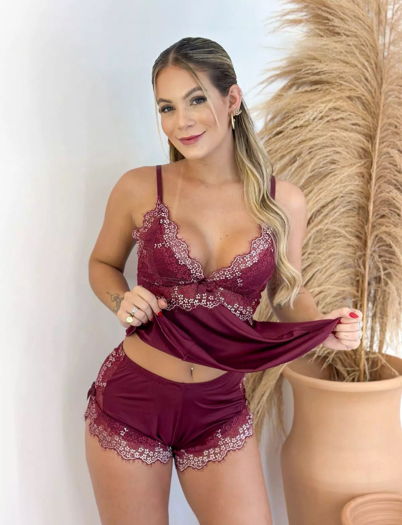 Conjunto Baby-Doll Velinna