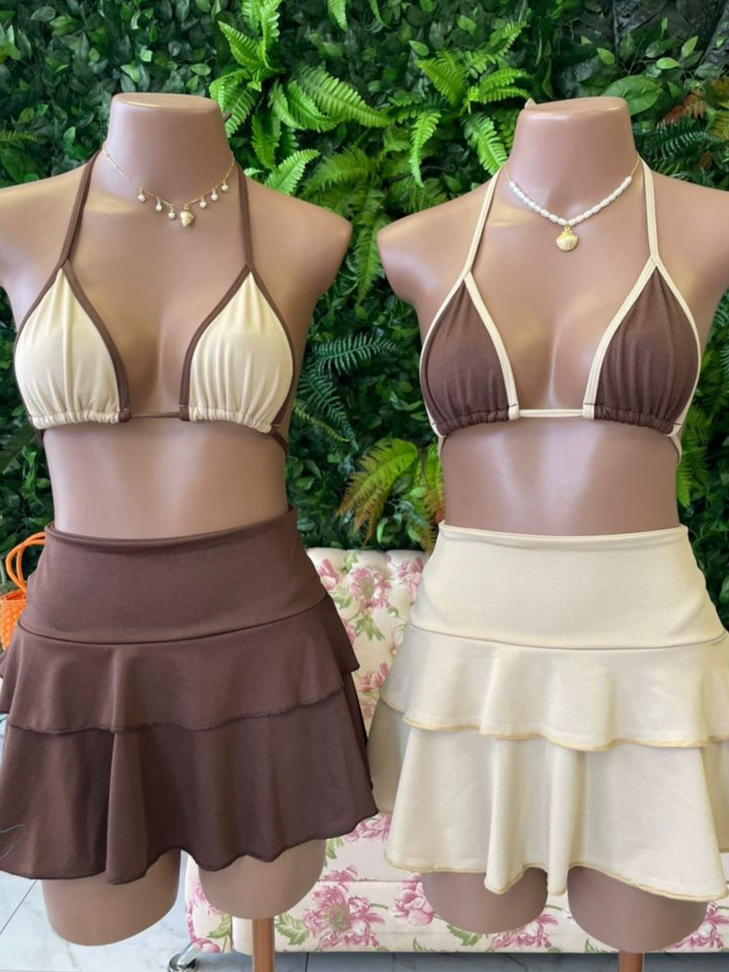 Biquíni Fita com Saia