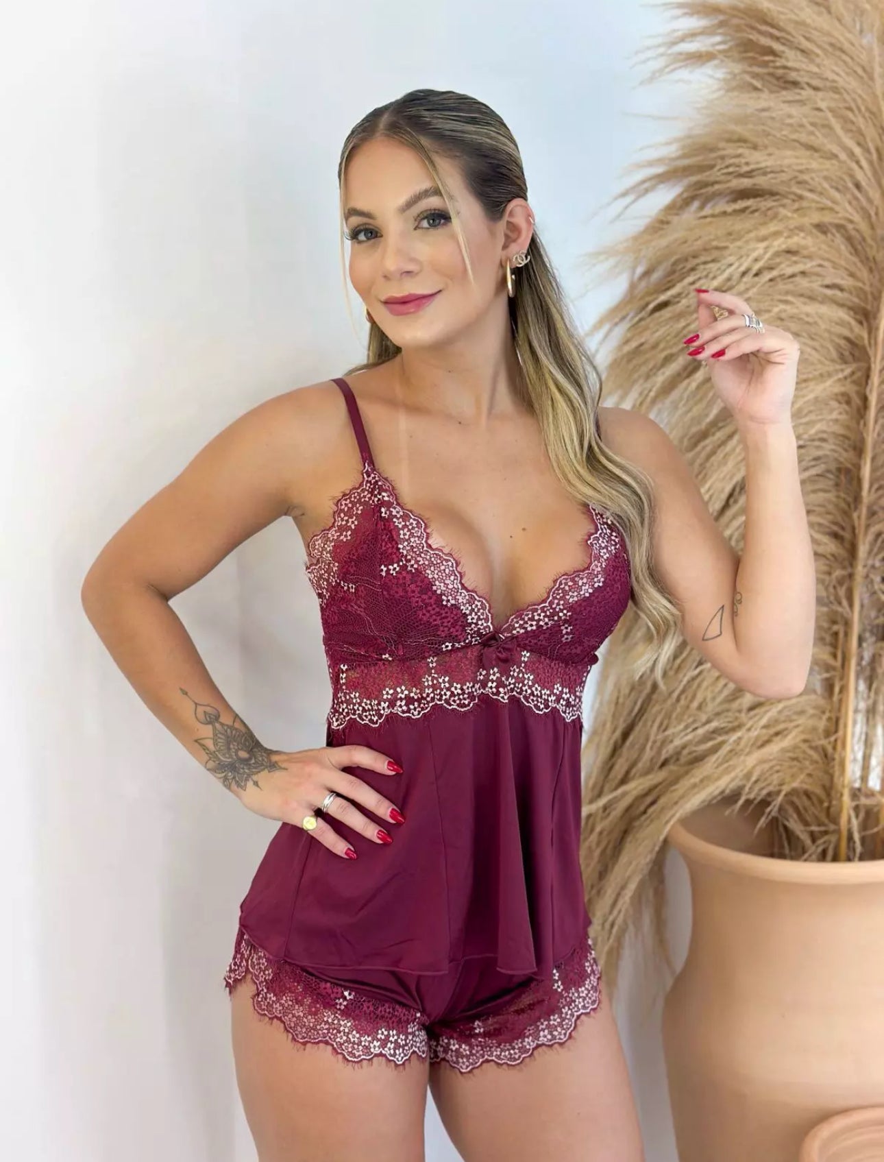 Conjunto Baby-Doll Velinna