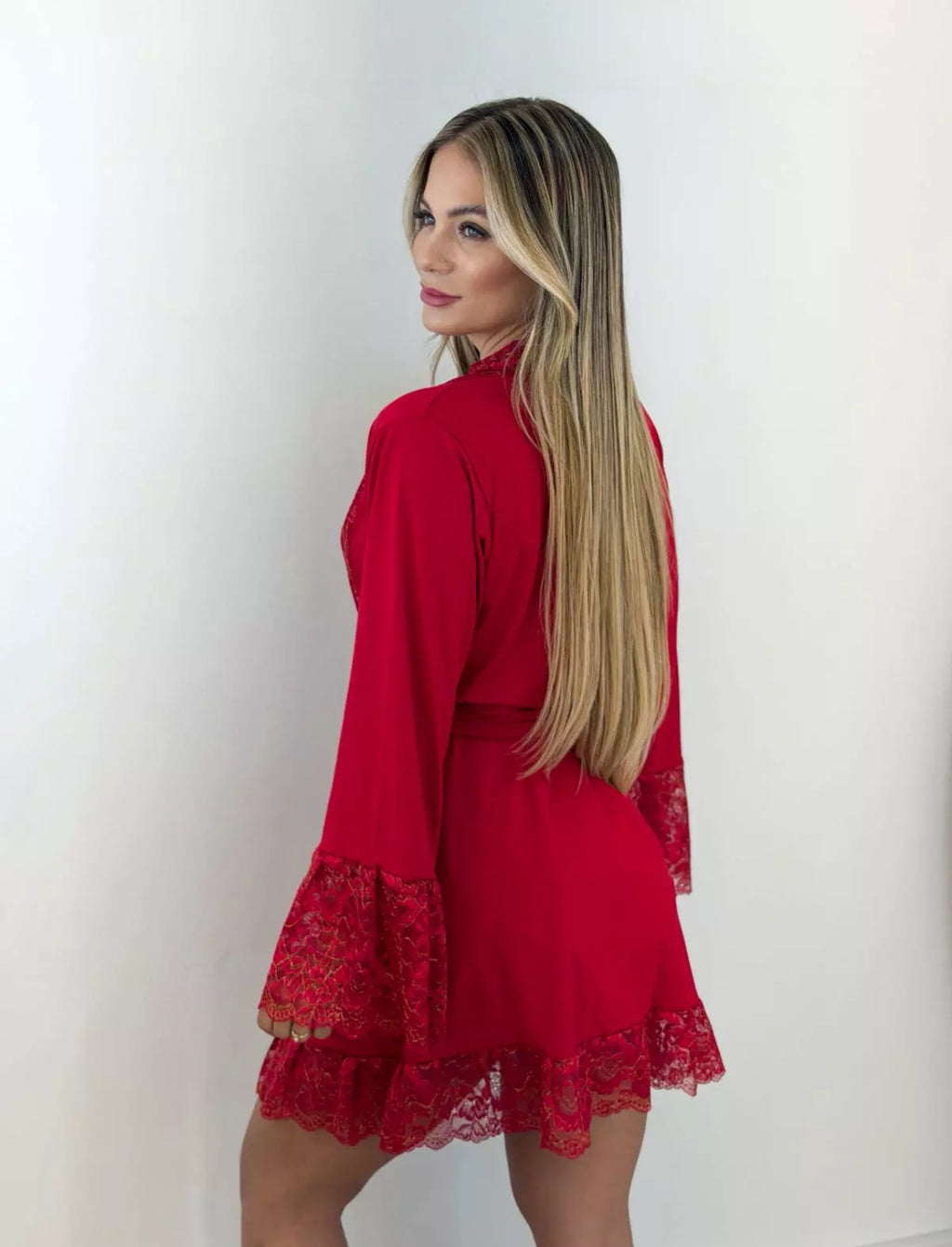 Conjunto Baby-Doll Mavie com Robe