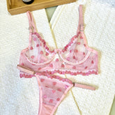 Lingerie Love de Tule - Rosa